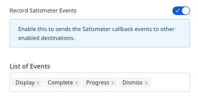 SatisMeter write key